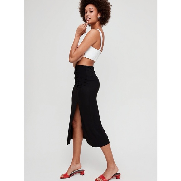 Aritzia Wilfred Boussan Midi Skirt - Picture 2 of 8